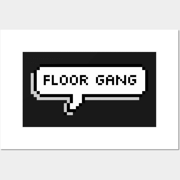 Floor Gang Wall Art by Owlhana